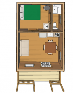 Deluxe Camping Cottage